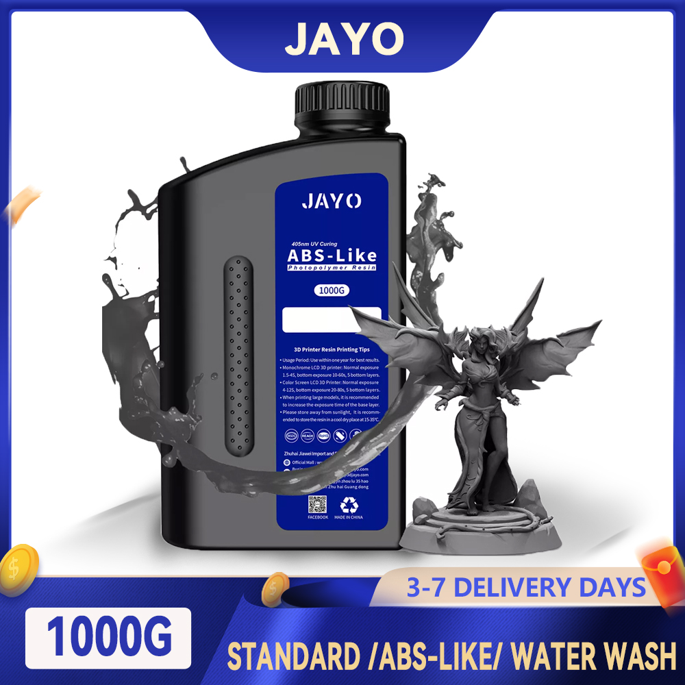 Glue For 3D Printing - JAYO Standard/ABS-ähnliches/Wasserwäsche-3D-Druckerharz 395 bis 405 nm