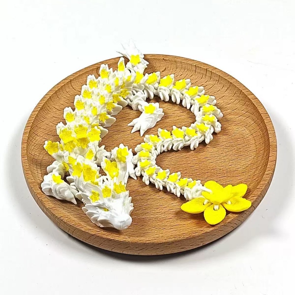 3D Printing Dragon - Simuliertes Auge 3D-Gedruckter Drache Sakura-Drache Drehbarer