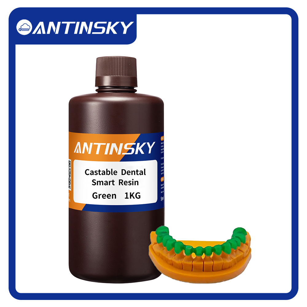 Glue For 3D Printing - Antinsky Gießbares Dental-Smart-Schnellhärtendes Präzisions-Dentalharz 1kg für