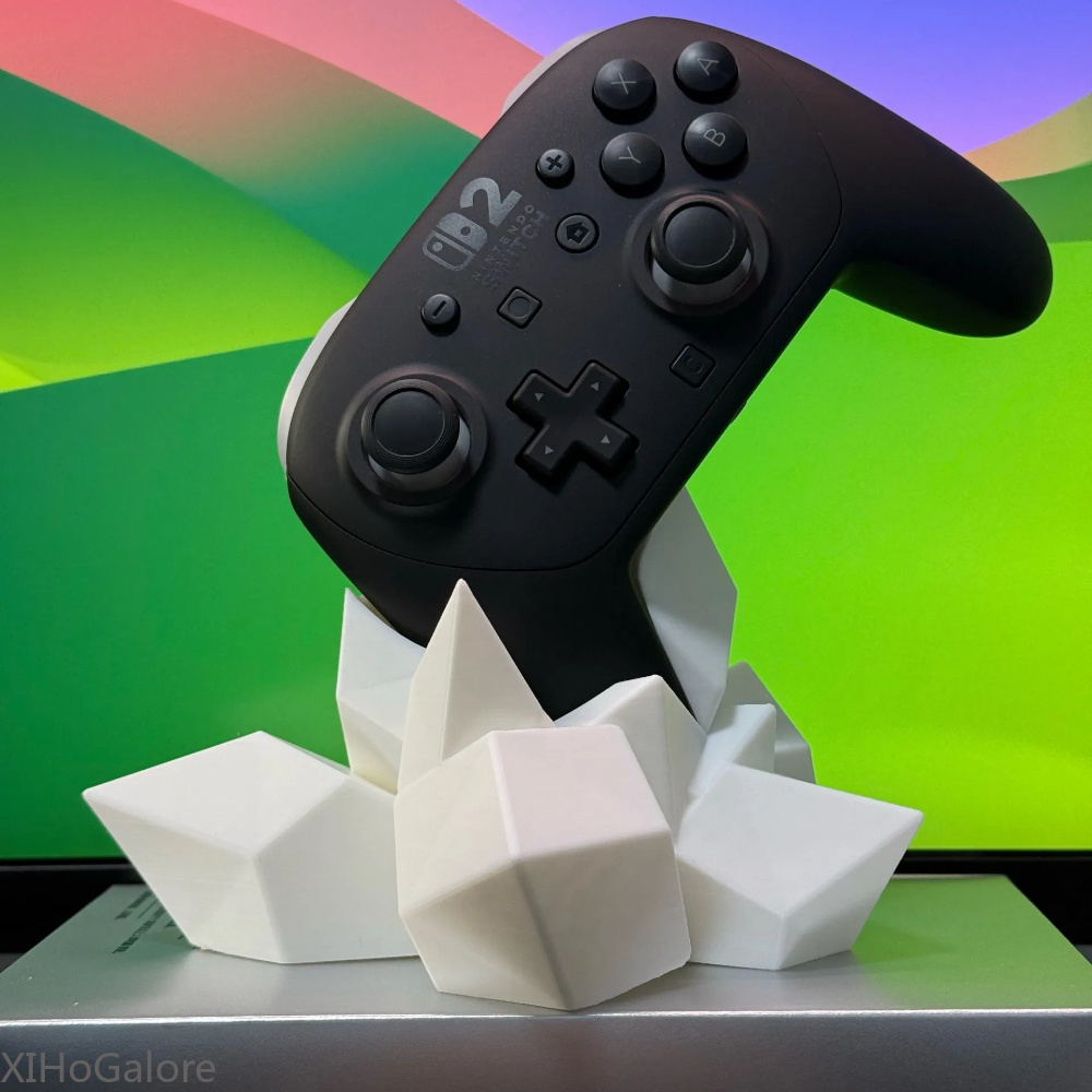 3D Printing Xbox Controller - 3D-Gedruckter Kristall-Spielcontroller-Ständer Kompatibel mit Xbox PS4