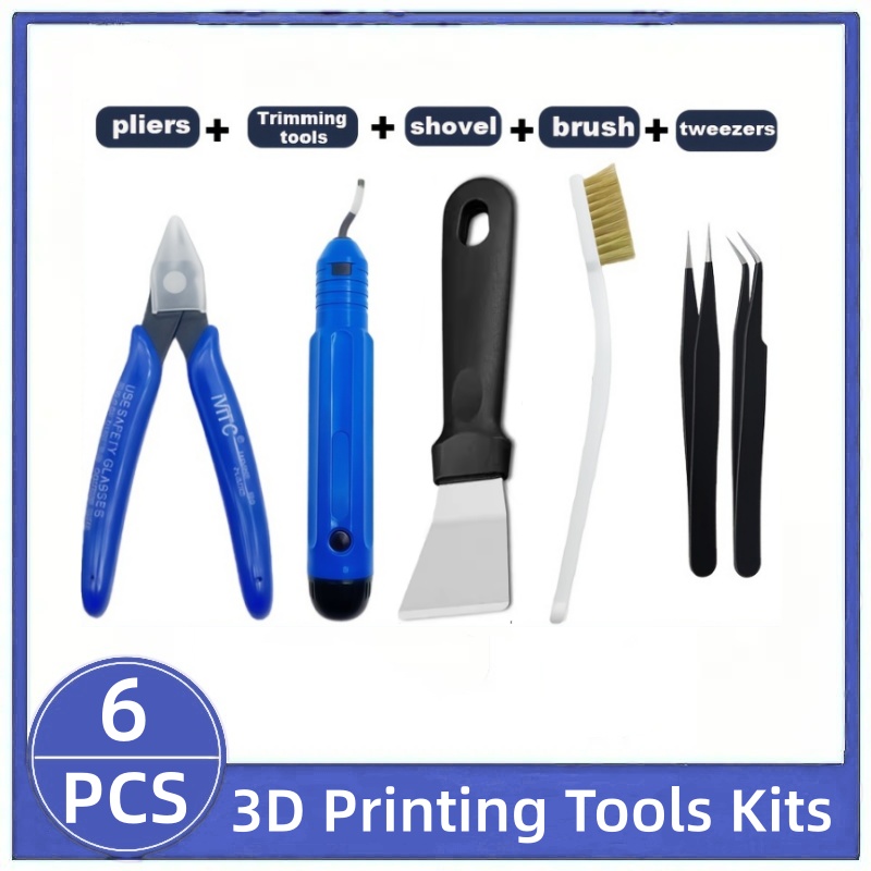 3D Printing File - 3D-Druckwerkzeuge, verschiedene Werkzeugarten, Scheren, Reinigungsnadeln, Pinzetten,