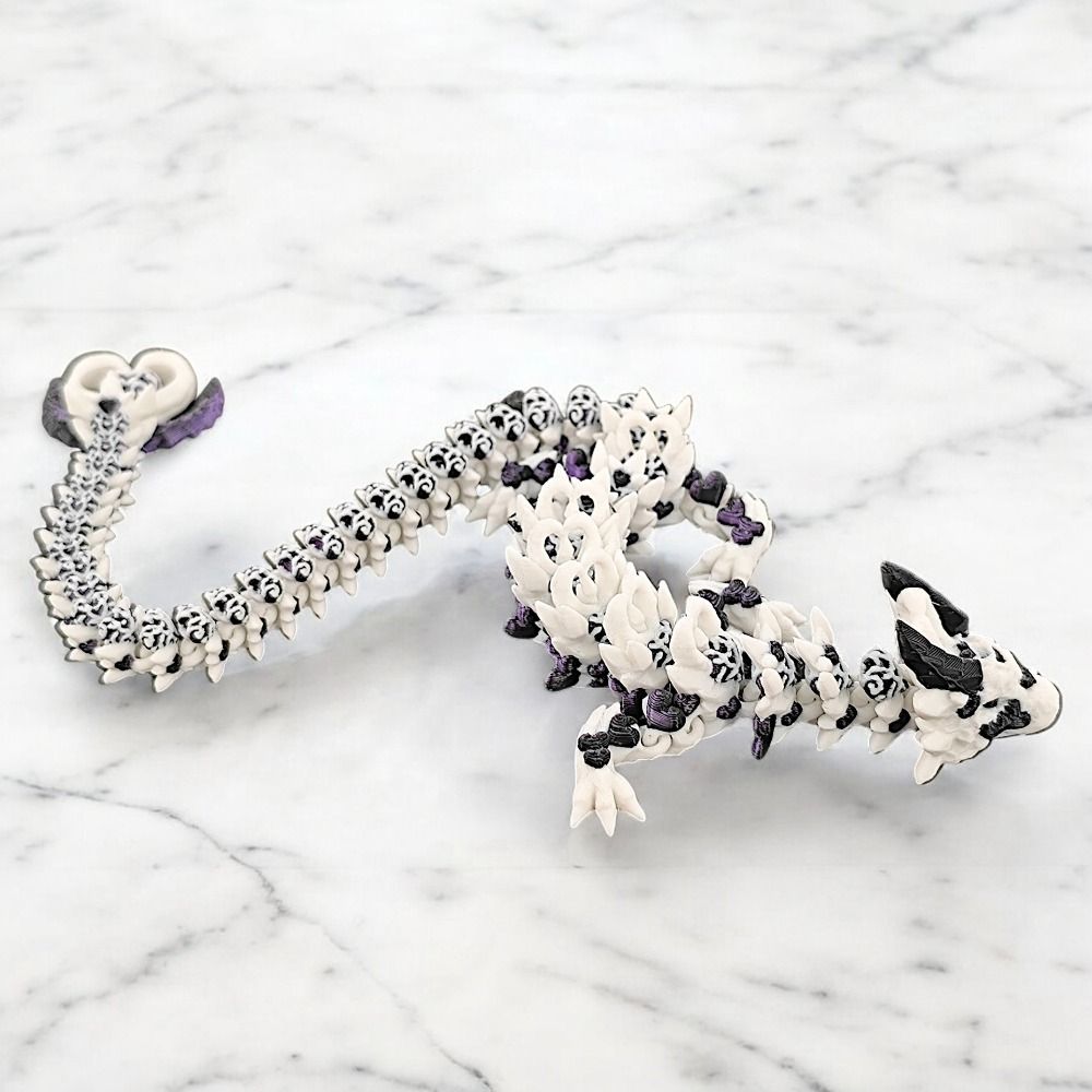 3D Printing Dragon - Simuliertes Auge 3D-Gedruckter Drache All-in-One-Formung Laser