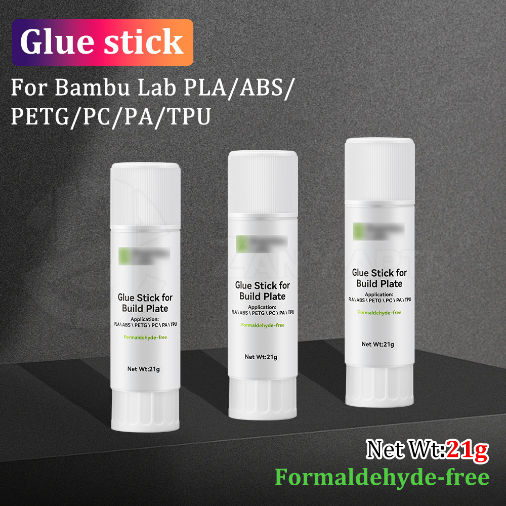 Glue For 3D Printing - Universelle 3D-Drucker-Klebesticks Kompatibel mit PLA ABS