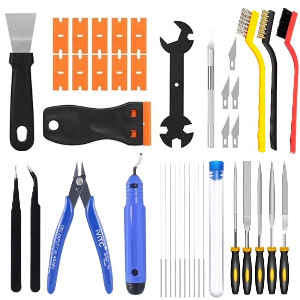 40-teiliges 3D-Drucker-Werkzeu – 3D Printing File Bewertung und Preis