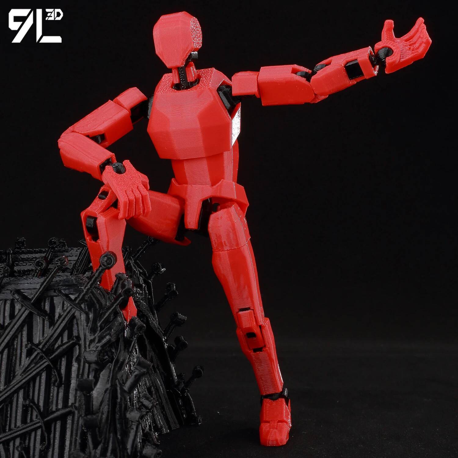 9L3D Gedruckt Dummy13 Lucky13  – 3D Printing Action Figure Bewertung und Preis