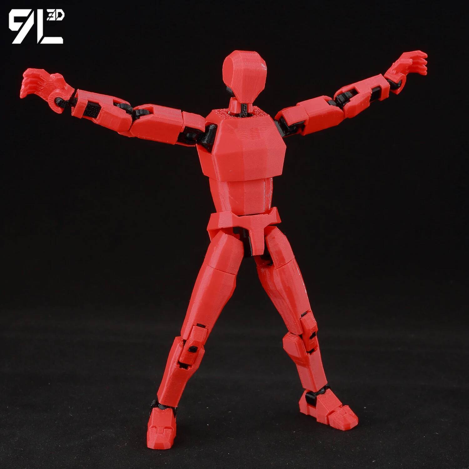 9L3D Gedruckt Dummy13 Lucky13  – 3D Printing Action Figure Bewertung und Preis