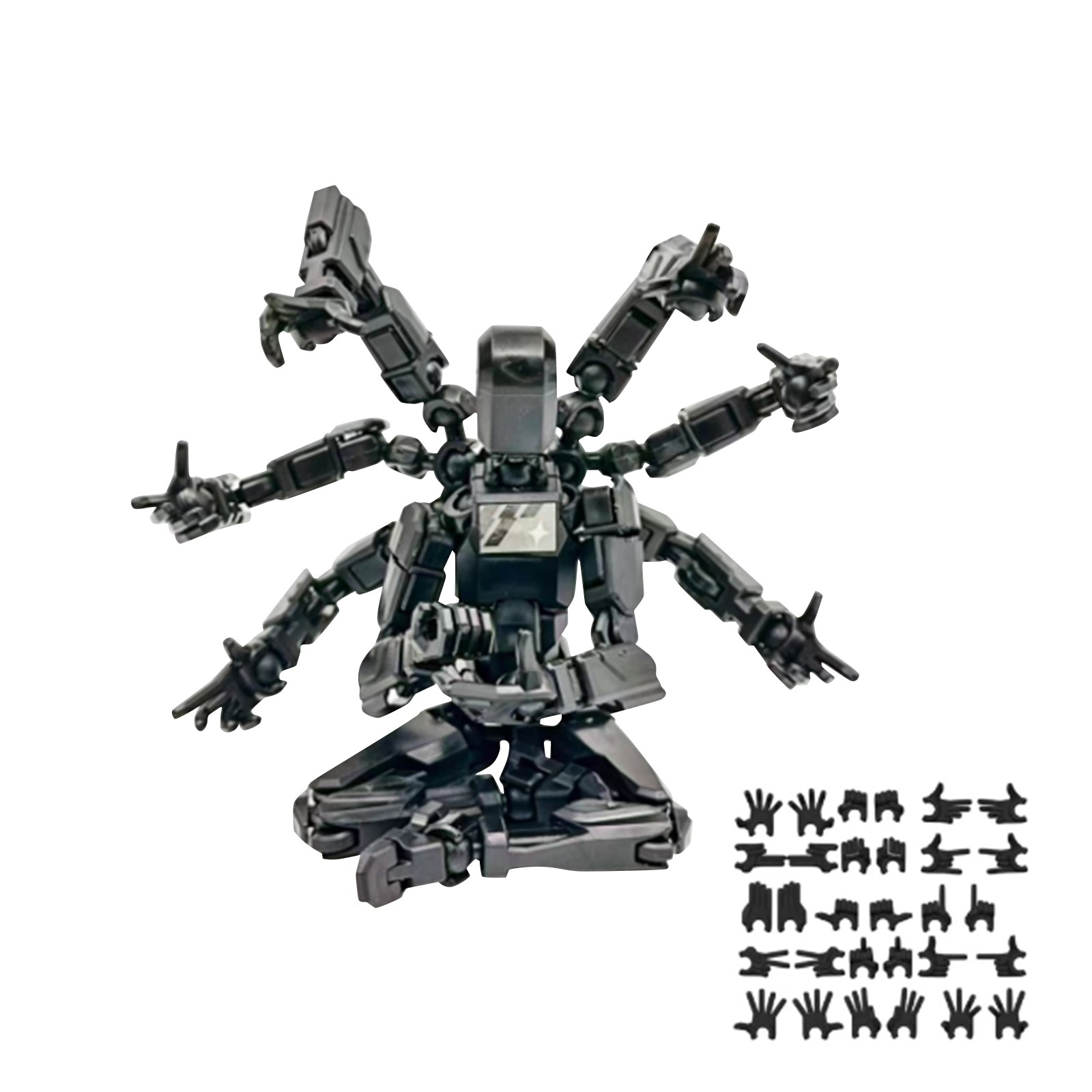 Beweglicher Shapeshift-Roboter – 3D Printing Action Figure Bewertung und Preis