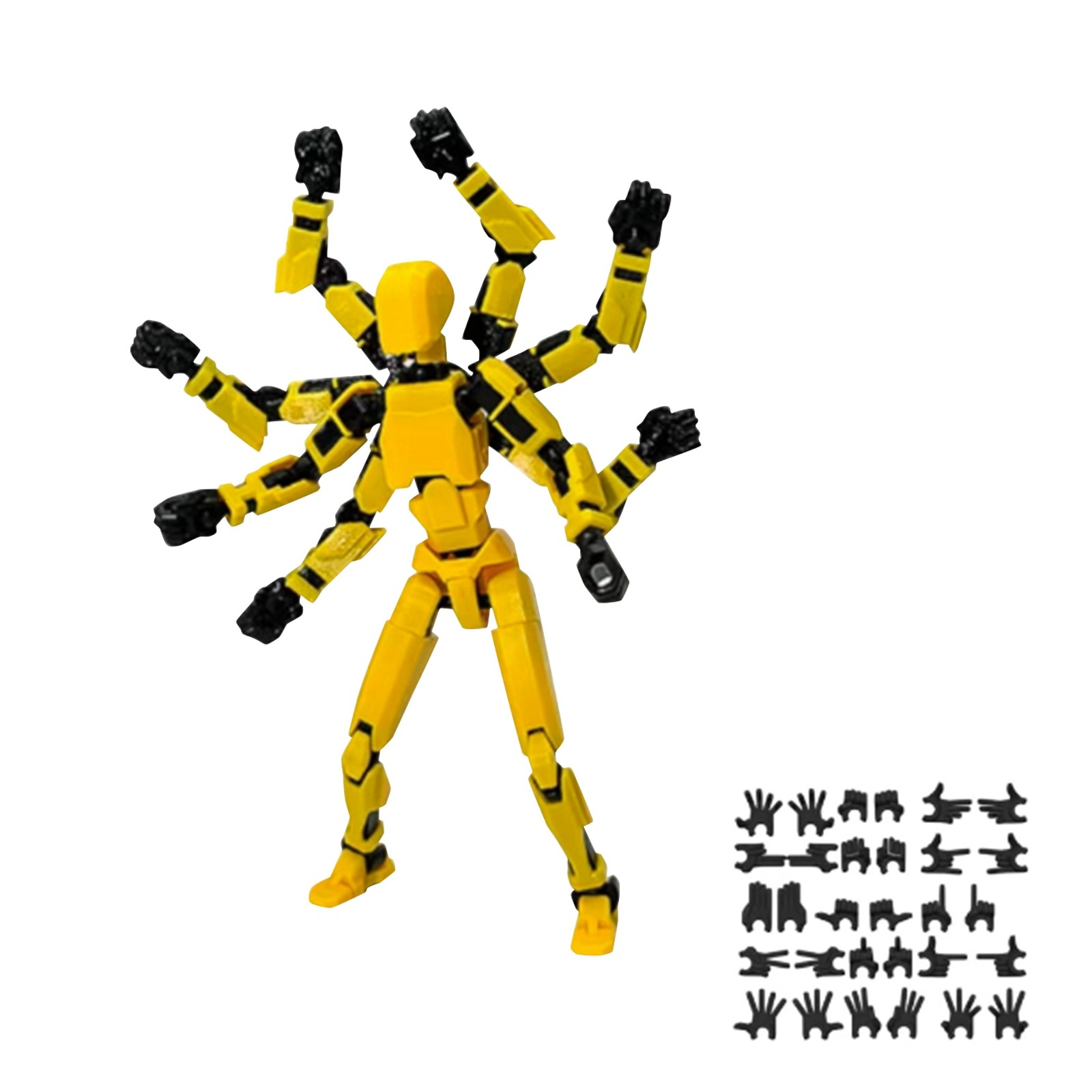 Beweglicher Shapeshift-Roboter – 3D Printing Action Figure Bewertung und Preis