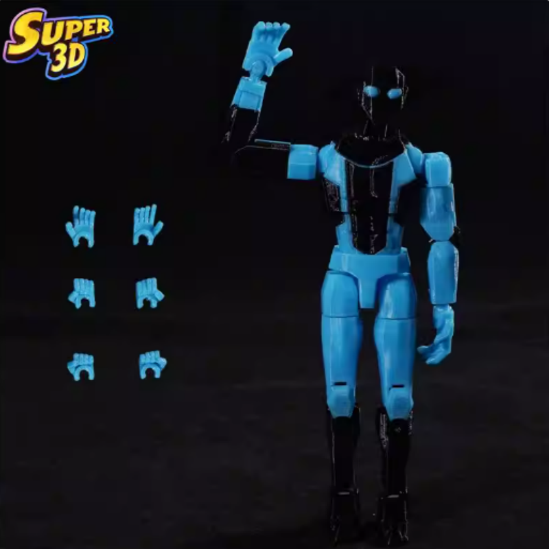 Auf Lager: 3D-gedruckte Invinc – 3D Printing Action Figure Bewertung und Preis