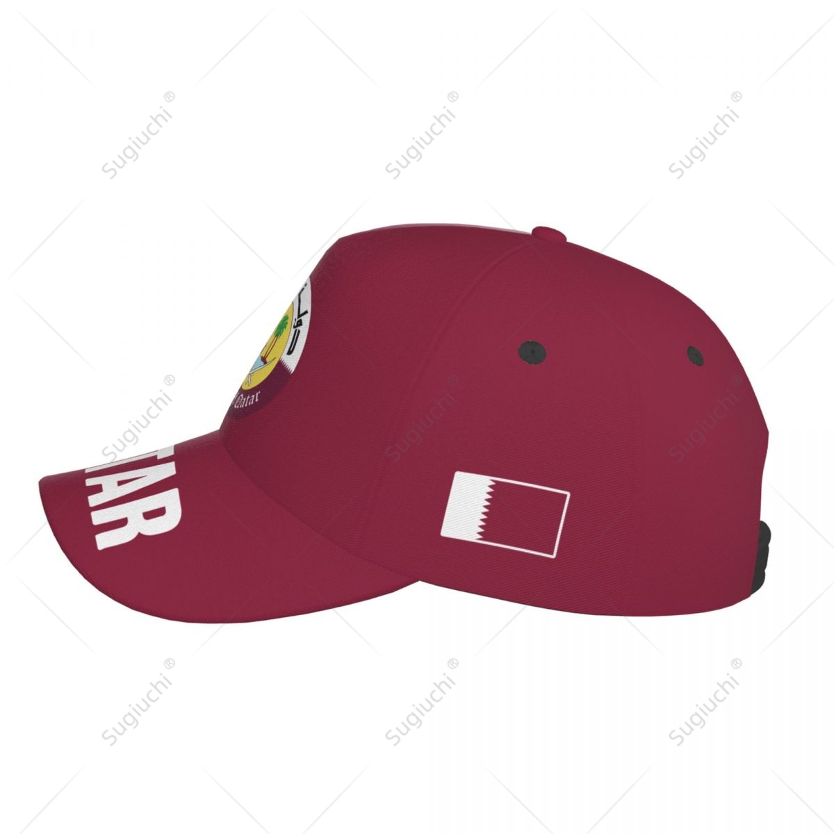 Unisex-Baseballmütze, Katar-Fl – 3D Printing Qatar Bewertung und Preis