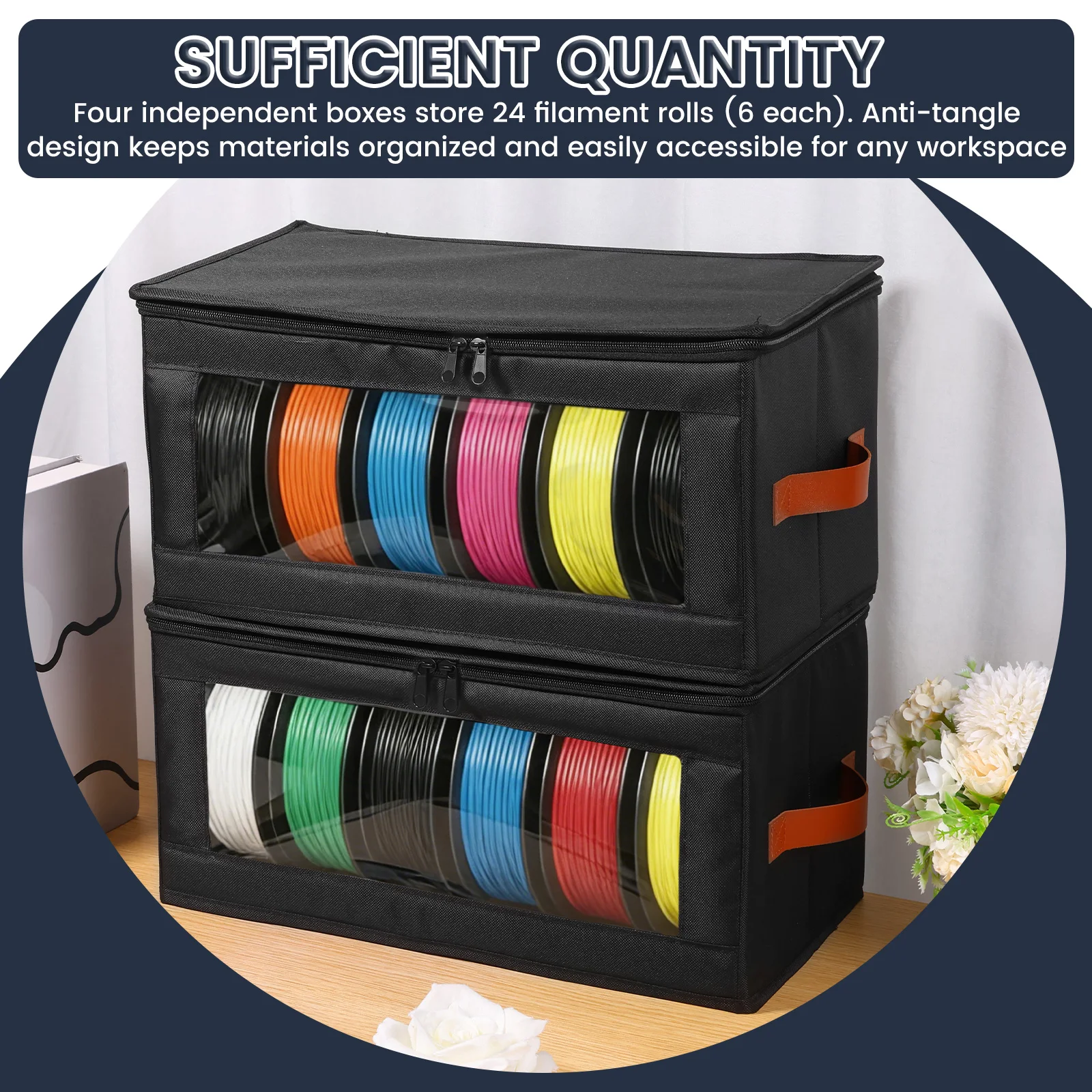 4-teilige Filament-Aufbewahrun – 3D Printing Deck Box Bewertung und Preis