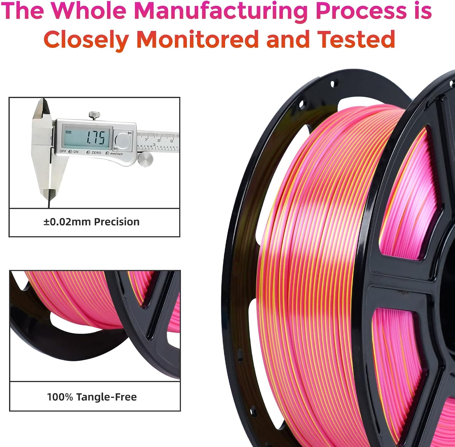ADLAYER PLA Silk 3D-Drucker-Fi – 3D Printing Link Bewertung und Preis