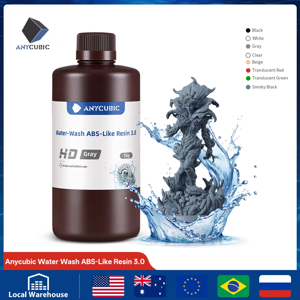 ANYCUBIC Wasserwaschbar wie AB – Glue For 3D Printing Bewertung und Preis