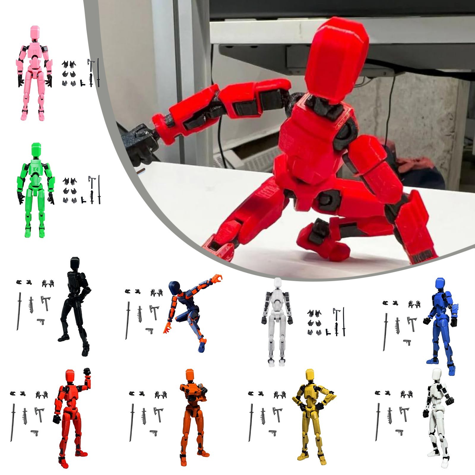 Titan 13 Mit Flügeln Figur Spi – 3D Printing Action Figure Bewertung und Preis