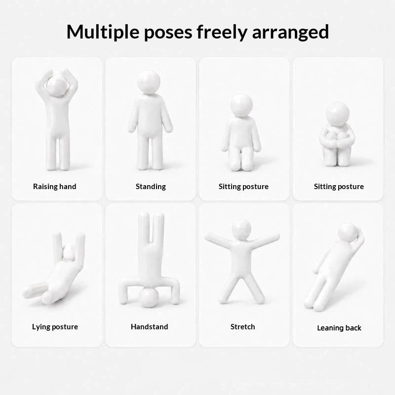 8-teiliges 3D-gedrucktes Mecch – 3D Printing Action Figure Bewertung und Preis
