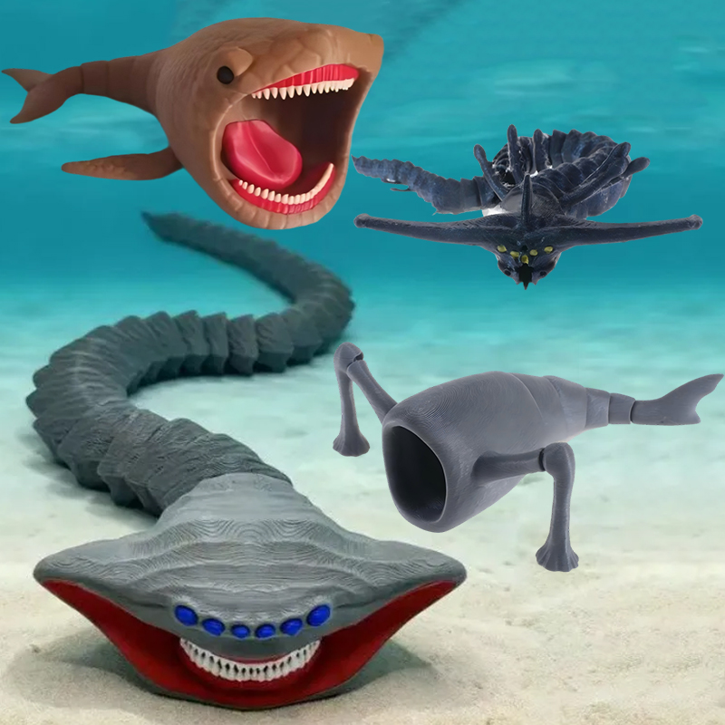 1/4 Stück 3D-Druck Sea Eater B – 3D Printing Action Figure Bewertung und Preis