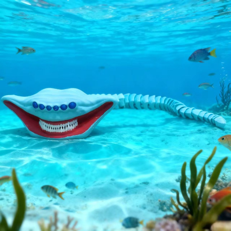 1/4 Stück 3D-Druck Sea Eater B – 3D Printing Action Figure Bewertung und Preis