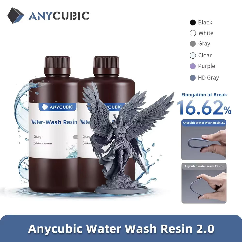 ANYCUBIC Wasserwaschharz für L – Glue For 3D Printing Bewertung und Preis